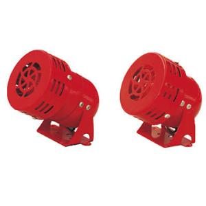 China Electric motor siren Manufacturer Power arbitrary choices: (cell or battery) DC 12 V, 24V, factory