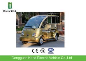 China FRP Body Curtis Controller Electric Sightseeing Car 48V AC Motor Zero Pollution factory