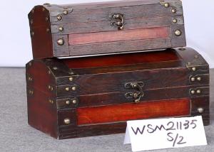 China S26x12.5 Polished 1kg Rustic Storage Trunk factory