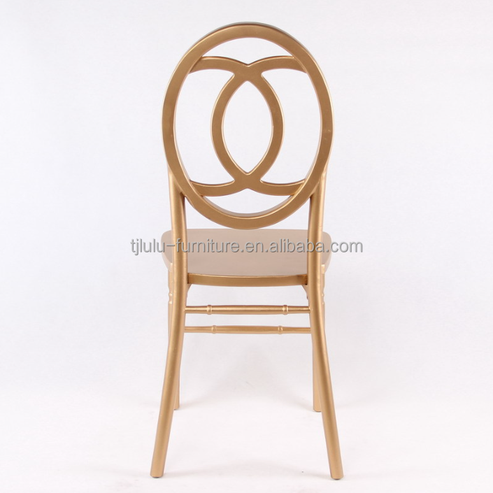 Solid Wood Wedding Chairs Stackable Banquet Chairs for Events in Nordic Style and Durability