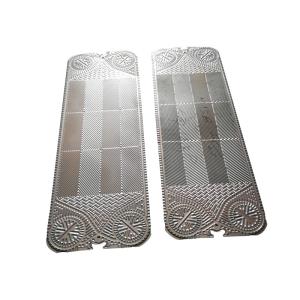 China M3 Heat Exchanger Plate Components With NBR HNBR EPDM Gasket factory