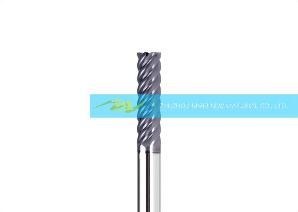 PVD Solid Carbide End Mills For High Hardness Steel High Temperature Oxidation