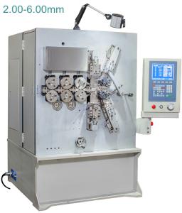 China 2.00 - 6.00mm Computerised CNC Spring Making Machine / Equipment Five Axis factory