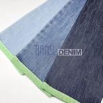 OEM Indigo Grey Cotton Denim Fabric For Jeans 325gsm