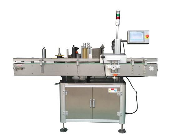 China PLC Round Bottle Stainless Steel 304 Automatic Labeling Machine With 10-200 PCS/min factory