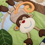 Soft Breathable Comforters Embroidery Baby Duvet Bedding Sets for Girl
