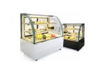 Wholesale Commercial Cake Bakery Display Fridge Chiller Vitrine Glass Cake
