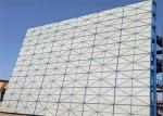 Steel Plate Self Climbing Construction Safety Screens For Scaffolding System