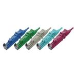 Multi Mode Simplex E2000 PC Connector 0.9mm Cable Diameter >1000times Durability