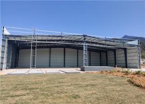 China Span Steel Frame Construction Steel Hangar Buildings factory