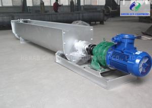 China High Stainless Steel Mining Spiral Screw Conveyor For Industrial Powder Transfer factory