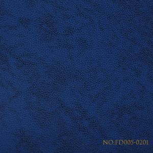 China Factory Wholesale Leather Like PVC Coated Paper suitable for printing free sample factory