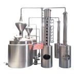 Electric/Steam Heating Distillation Machine with PLC Control and 50L-2000L