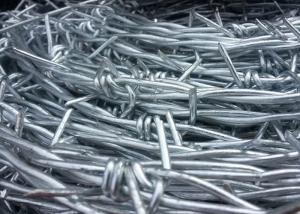 China Lawn SWG12# X 14# Hot Dipped Galvanized 50kg Barbed Wires factory