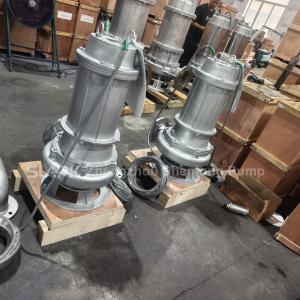 WQP stainless steel submersible sewage pump efficiently solves drainage problems