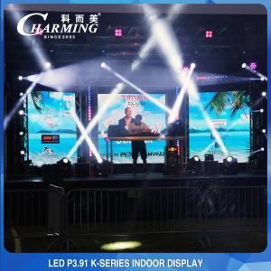 Exhibition 1920Hz Large Video Screen Rental On Rent Anti Collision