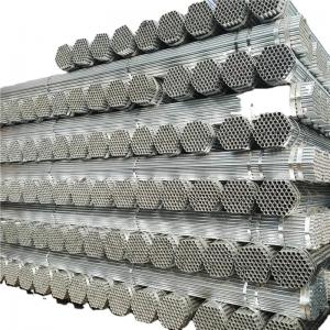 China Construction Pipe Steel Pipe Corrugated Galvanized Round Steel Pipe factory
