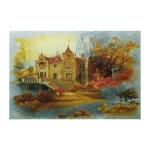 6 Color Print Method Handmade Oil Painting Abstract Paintings on Canvas for Room