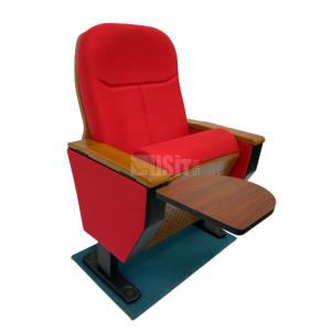China Contemporary Auditorium Theater Seating Stackable Padded Folding Prayer Chair factory