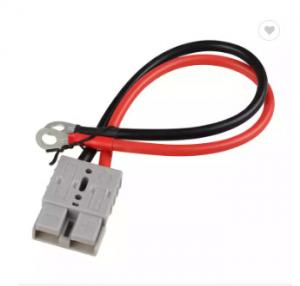 China 2 Pole Forklift Battery Charger Extension Cable 50A 600V on sale