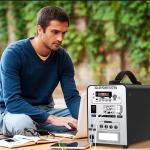 Memorit Suuply Portable Solar Power Station 256Wh 110V 220V Energy Generator