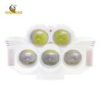 White Case Red Blue Plastic Project Light White Yellow Flashing Motorcycle Fog