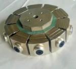 10 Poles 10000 RPM SmCo Magnet Motor Inner Rotor Magnetic Motor Parts Silver