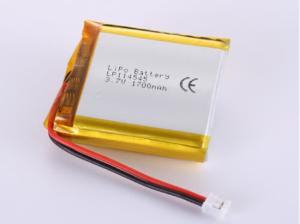 China LP114545 3.7V 1700MAH li ion battery manufacturers Sharp Square High Capacity LiPo Pack Soft Pack for Long-lasting Performance factory