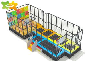China Professional Trampoline Park Equipment Rectangle Bungee For Children Adults factory