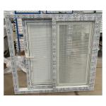 European Style Horizontal PVC Sliding Window Hurricane Proof Glass Windows