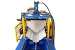 4kw High Performance Ridge Cap Roll Forming Machine For Seamless Roofing System