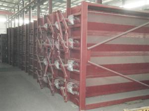 China Industrial Steel Shut Off Flue Baffle Door For Power Plants Industry factory