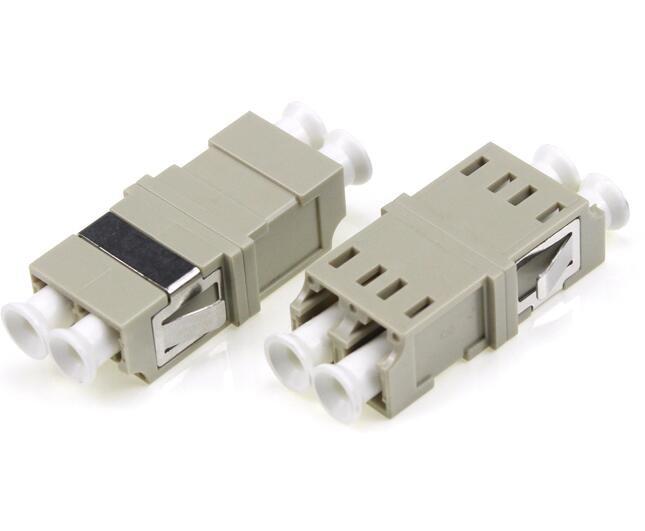 FTTH Lc Upc Adapter , Lc Duplex Coupler RoHS Certification