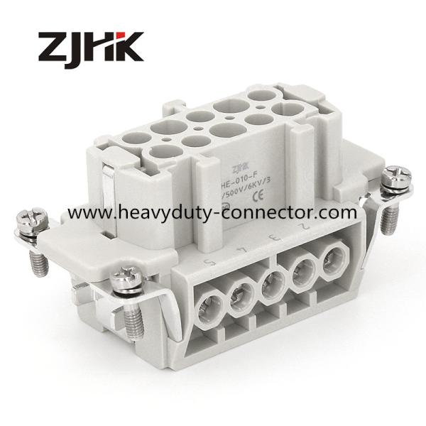 500V Military Vehicle Heavy Duty Connector 16A 10 Pin Female Terminal 0933010270