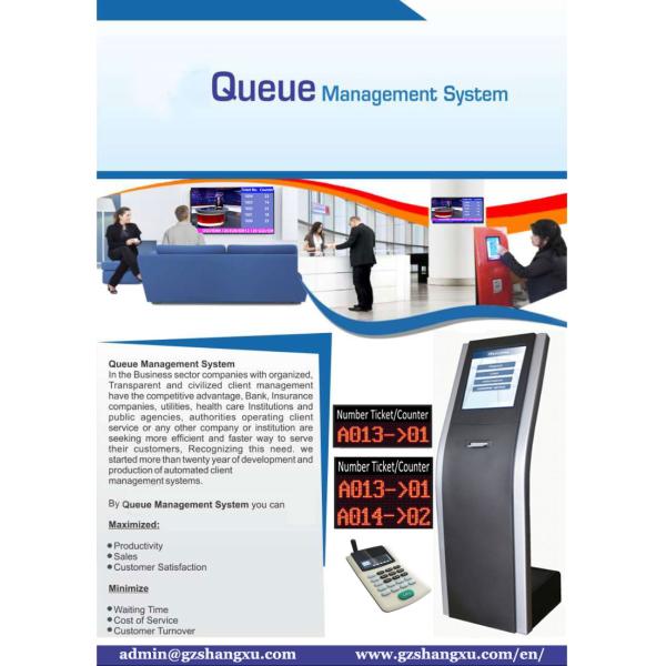 Bank Service Counter Q System Ticket Number Calling Machine Queue Management Waiting System