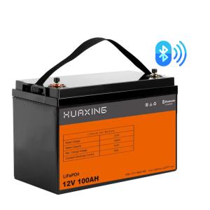 China BMS Built In Lifepo 4100ah 12v Lifepo4 Batteries Pack Lithium Ion Battery ABS Case factory