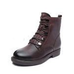 S195 Manufacturers fashion all-match autumn and winter new personality cowhide