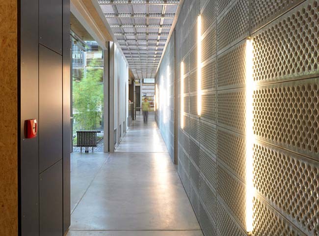 Perforated Metal Internal Wall Creative and Modern Interior Design Enhancing Your Interior Decor