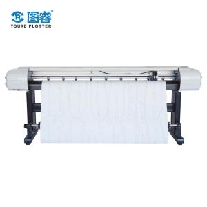 China China Industrial Large Format Garment Printing Cutting Vertical Inkjet Cutting Plotter factory