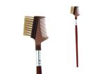 Comb Eye Brow Brush Set Promotion Bristle Hair 110mm Long Handle
