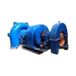 Output Power 50KW To 5000KW Francis Hydro Turbine with Carbon Steel Q345 Spiral