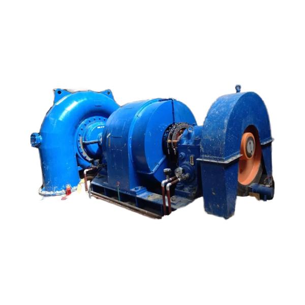 Output Power 50KW To 5000KW Francis Hydro Turbine with Carbon Steel Q345 Spiral