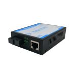 SC Single Ethernet Fiber Optic Converter 1310nm 1550nm SM 60KM