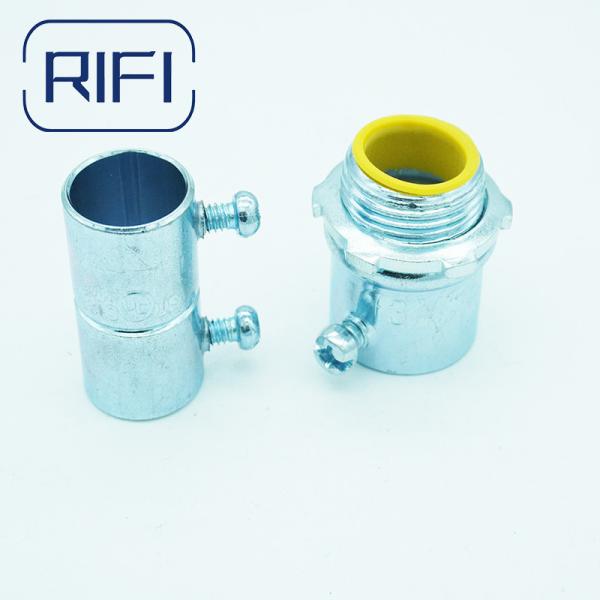 NPT Thread EMT Conduit Fittings EMT coupling For Corrosion Resistant Application