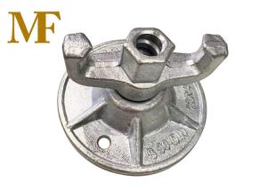 China Round Flange Base Plate Formwork Nut Forged Dropped Tie Nut factory
