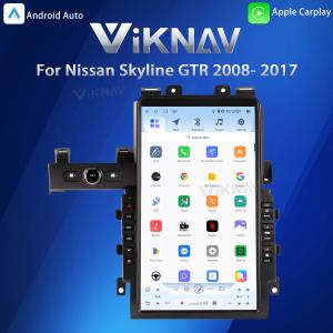 China VIKNAV 13.6&quot; Car Radio For Nissan Skyline GTR 2008- 2017 HD Touch Screen Android Head Unit factory