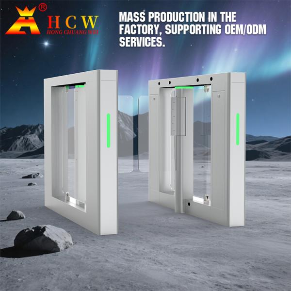 China Face Recognition Barrier Turnstile Gate IP55 With LED Indicators factory