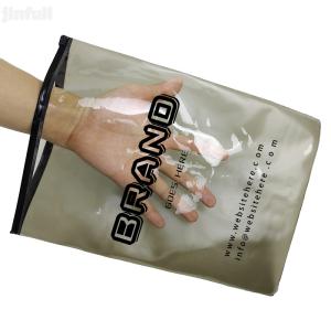 China Custom Printed Clothing Zipper Packaging Bags For Clothing Brands factory