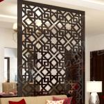 Laser cut stainless steel Polished/ Satin Brushmetal screen for interior