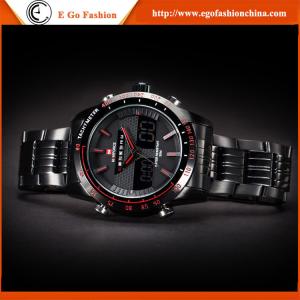 China Naviforce Watch Model 9024WBO LED Watches Luminous Hands Sports Watch Steel Quartz Watches factory